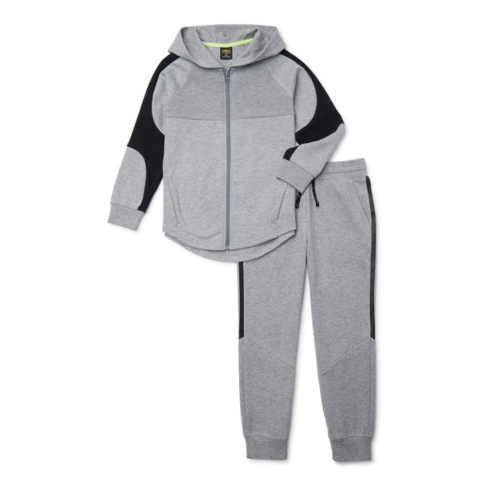 Athletic Works Double Knit Big Boys Zip Hoodie Size XL(14-16)